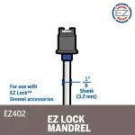 Dremel EZ Lock Rotary Tool Mandrel for Quick Accessory Changes thumbnail 2