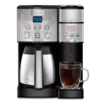 Cuisinart Coffee Center 10-Cup Thermal Coffeemaker and Single-Serve Brewer, Brushed Chrome thumbnail 3