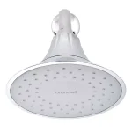 Brondell VivaSpring 6.5 in. Single Wall Mount Fixed Rain Shower Head with KDF Filtration, Chrome thumbnail 6