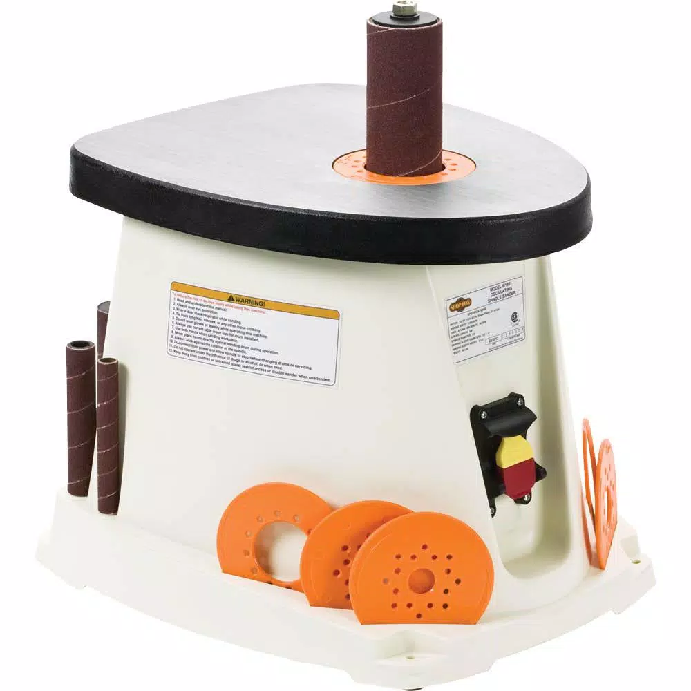 Shop Fox Oscillating Spindle Sander, 1/2 HP, 120V Benchtop Power Tool