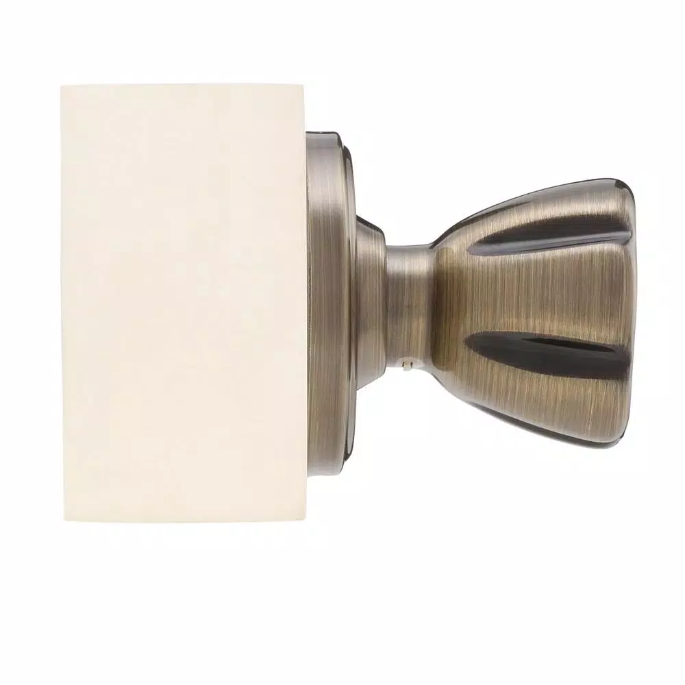 Weslock Antique Brass Half-Dummy Eleganti Door Knob - Interior Privacy Pull