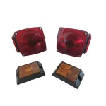 MaxxHaul 12V Incandescent Trailer Light Kit for Trailers Under 80 in. - DOT Compliant thumbnail 2