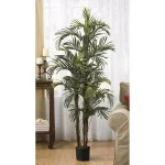 Nearly Natural 5 ft. Robellini Palm Artificial Silk Tree - Indoor Tropical Greenery thumbnail 2