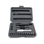 General Tools 19-Piece Ratchet Offset Screwdriver Set with Extension and Bits thumbnail 1
