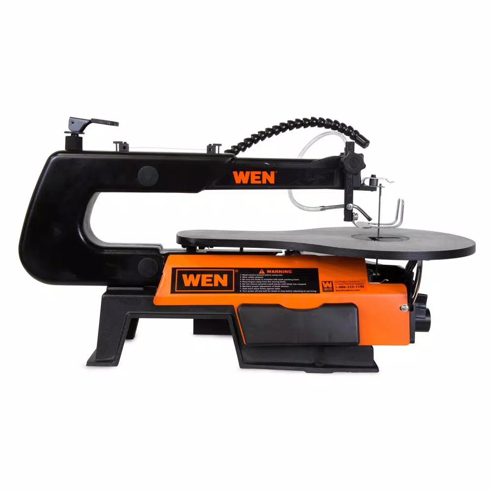 WEN 16 in. Variable Speed 2-Direction Scroll Saw, 1.2 Amp, Cast Iron Base