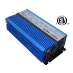 AIMS Power 1000W Pure Sine Wave Power Inverter, 12V DC to 120V AC, ETL Listed thumbnail 1