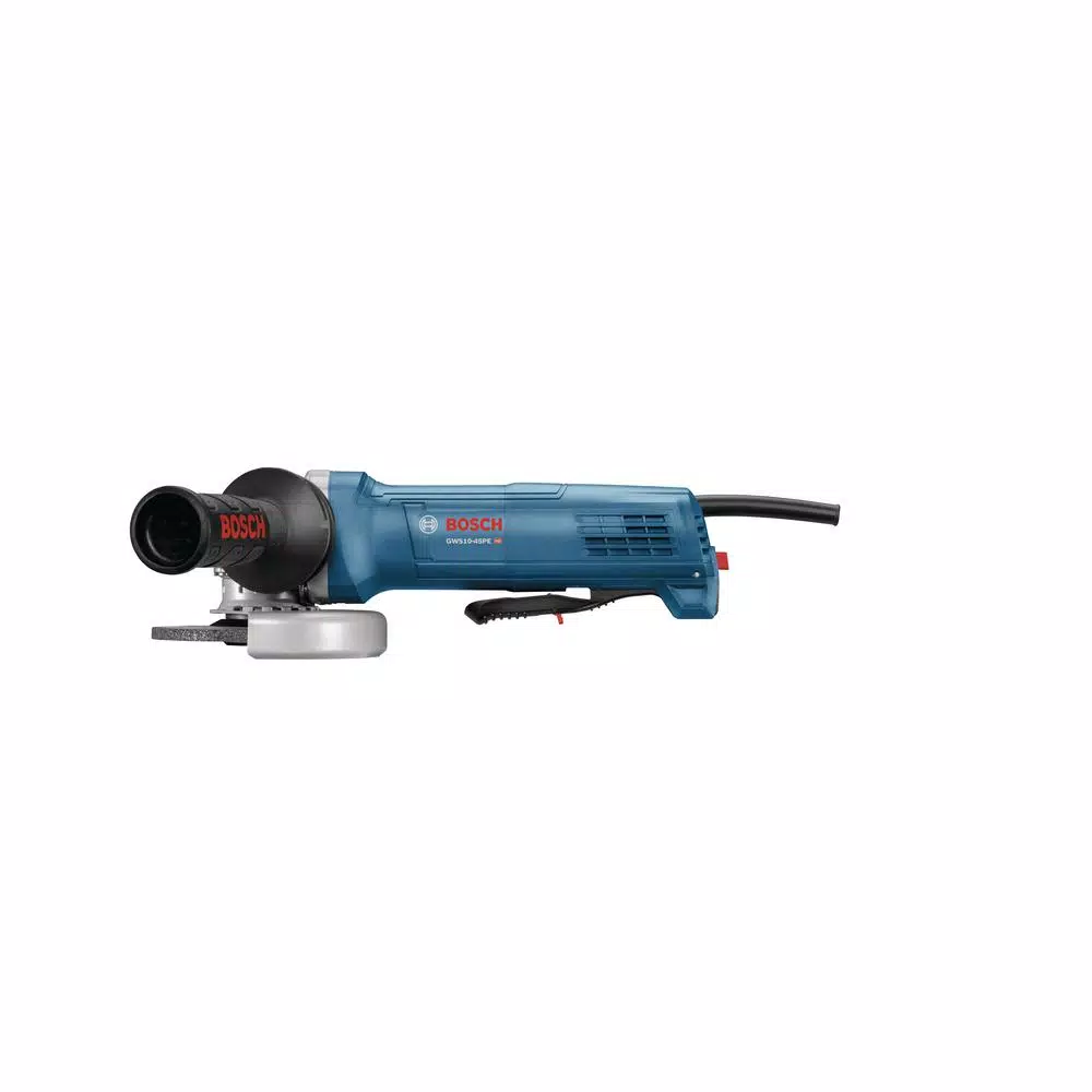 Bosch GWS10-45PE 4-1/2 in. Corded Angle Grinder, 10 Amp, Paddle Switch