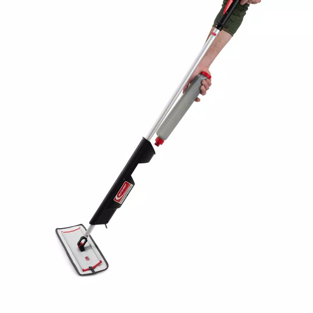 Suncast Commercial Fluid Mopping System Spray Mop Kit with 16 in. Rocker Frame