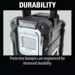 Makita 18V LXT Lithium-Ion Bluetooth Job Site Radio, Model XRM06B (Tool Only) thumbnail 8