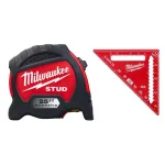 Milwaukee Gen II STUD Magnetic Tape Measure 25 ft. with 4-1/2 in. Trim Square Set thumbnail 1