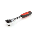 TEKTON 1/4 in. Drive 5 in. Swivel Head Ratchet, 72-Tooth thumbnail 1