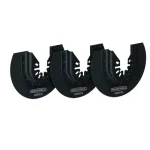 Rockwell Sonicrafter 3-1/8 in. HSS Semicircle Saw Blade 3-Pack thumbnail 3