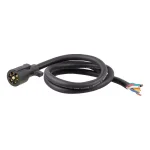 CURT 6' Replacement 7-Way RV Blade Harness - Trailer Side Connector thumbnail 1