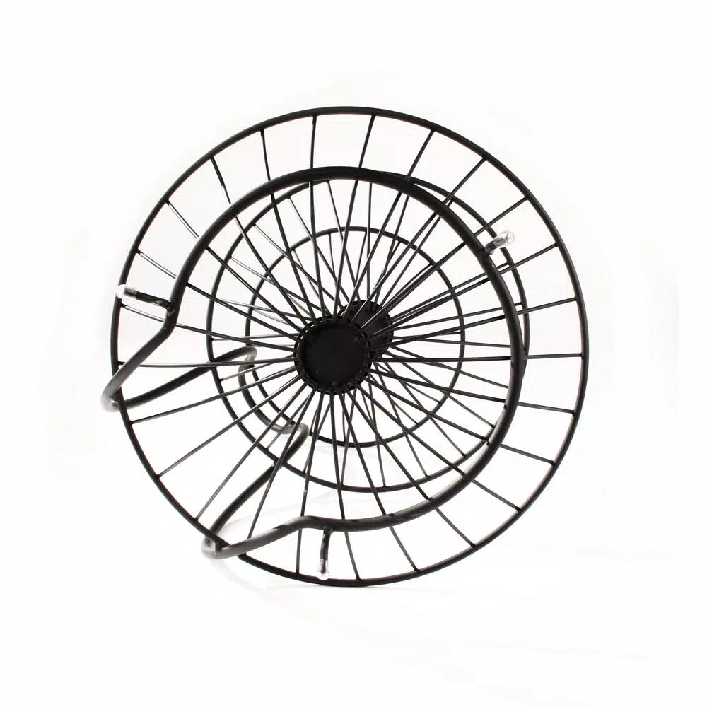Spectrum Yumi 3-Tier Steel Arched Fruit Basket & Countertop Organizer, Black