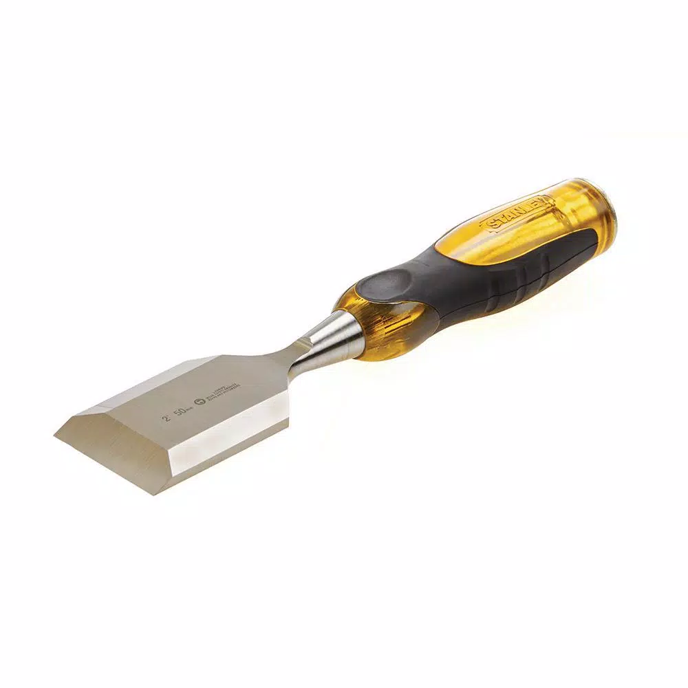 Stanley FatMax 2 in. Wide Thru-Tang Wood Chisel, High-Chrome Carbon Alloy Steel