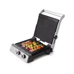Elite Platinum 99 sq. in. Stainless Steel Indoor Electric Grill and Griddle thumbnail 7