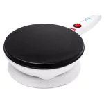 CucinaPro Electric Crepe Maker, 7.5 inch Non-Stick Surface, White thumbnail 1