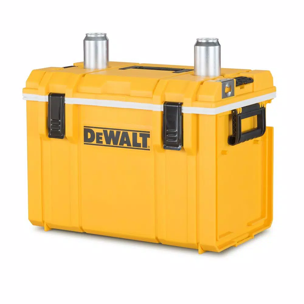 DEWALT TOUGHSYSTEM Portable Radio & Digital Music Player with Tool Box Cooler Bundle
