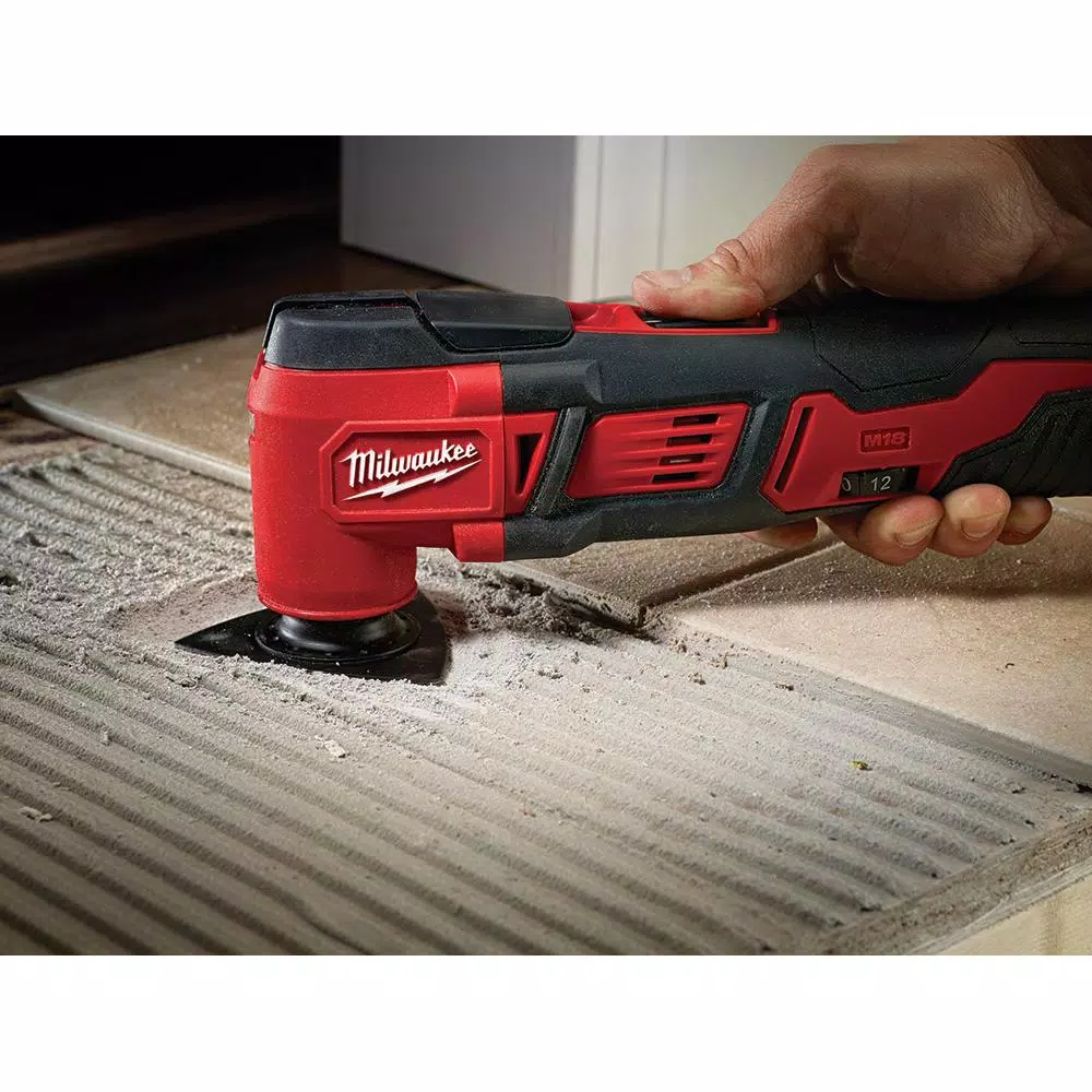 Milwaukee M18 18V Brushless Hammer Drill and Impact Driver Combo Kit with Free Oscillating Multi-Tool