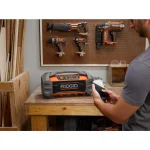 RIDGID 18V Hybrid Jobsite Radio with Bluetooth Wireless Technology (Tool Only) thumbnail 7