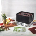 Weston 6-Tray Digital Food Dehydrator Plus with Adjustable Thermostat and Timer thumbnail 1