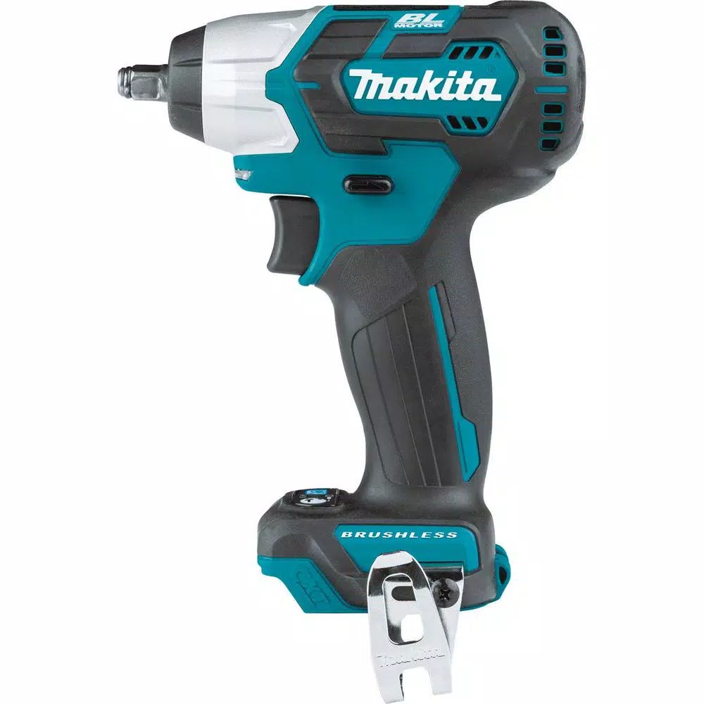 Makita 12V MAX CXT Brushless 3/8 in. Square Drive Cordless Impact Wrench, Tool Only