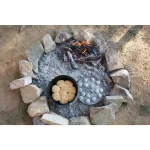 Lodge 5 Qt. Cast Iron Deep Dutch Oven with Lid and Bail Handle thumbnail 4