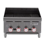 Magic Chef 24 in. Commercial Countertop Radiant Char Broiler, Stainless Steel thumbnail 1