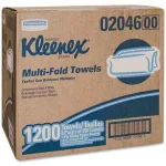 Kleenex Multi-Fold Hand Towels 1-Ply, White, 9.50 in. x 9.40 in. (150-Count) thumbnail 3