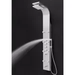 AKDY 65 in. Stainless Steel 8-Jet Shower Panel System with Rainfall Head, Handshower & Tub Spout thumbnail 7