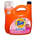 Tide April Fresh High Efficiency Liquid Laundry Detergent with Downy, 138 oz (72 Loads) thumbnail 4