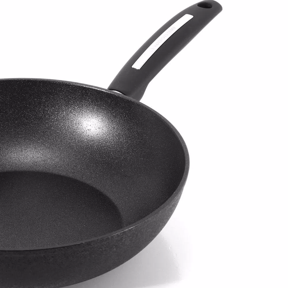 KOCH SYSTEME CS CS KOCHSYSTEME Munster 11 in. Black Forged Aluminum Nonstick Wok