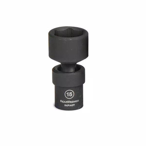 GearWrench 1/4 in. Drive Universal Impact Socket Set, 12-Piece Metric