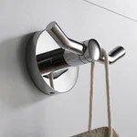 KRAUS Elie Double Robe and Towel Hook, Solid Brass, Chrome thumbnail 6