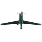 Ideal Revolving Artificial Tree Stand for Trees Up to 8 ft., Green Steel thumbnail 3