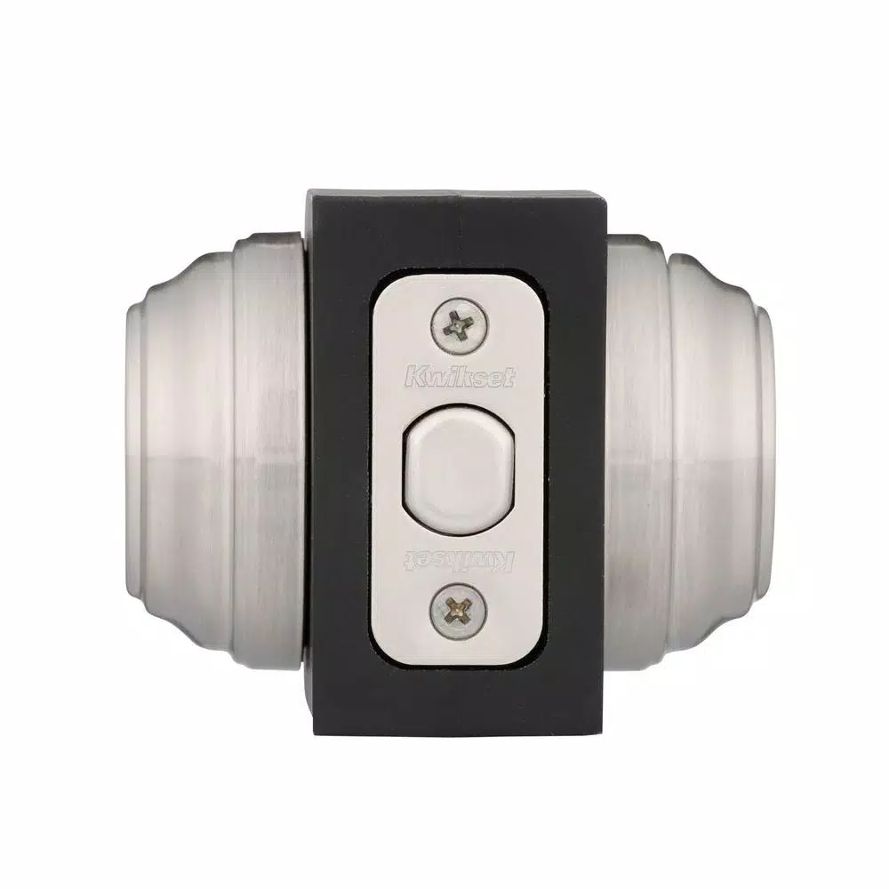 Kwikset 980 Satin Nickel Double Cylinder Deadbolt with SmartKey Security