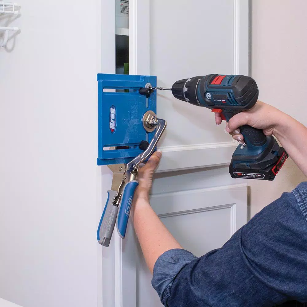 Kreg Cabinet Hardware Jig for Precise Knob and Pull Installation