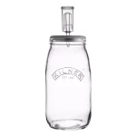 Kilner Glass Fermentation Set with Air Lock and Ceramic Stones for Sauerkraut, Kimchi, and Pickles thumbnail 1