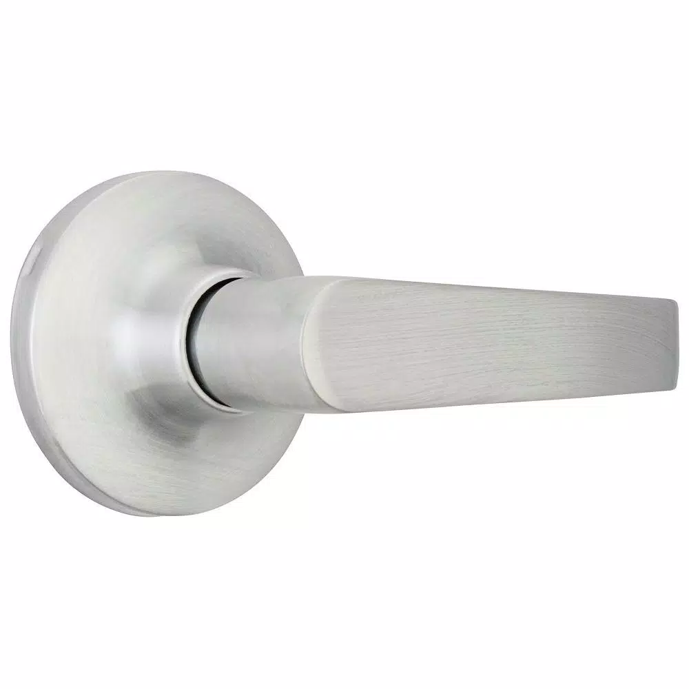 Universal Hardware Satin Chrome Passage Door Lever, Commercial & Residential