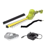 Sun Joe 24V Cordless Pole Hedge Trimmer Kit with 2.0 Ah Battery and Charger thumbnail 1