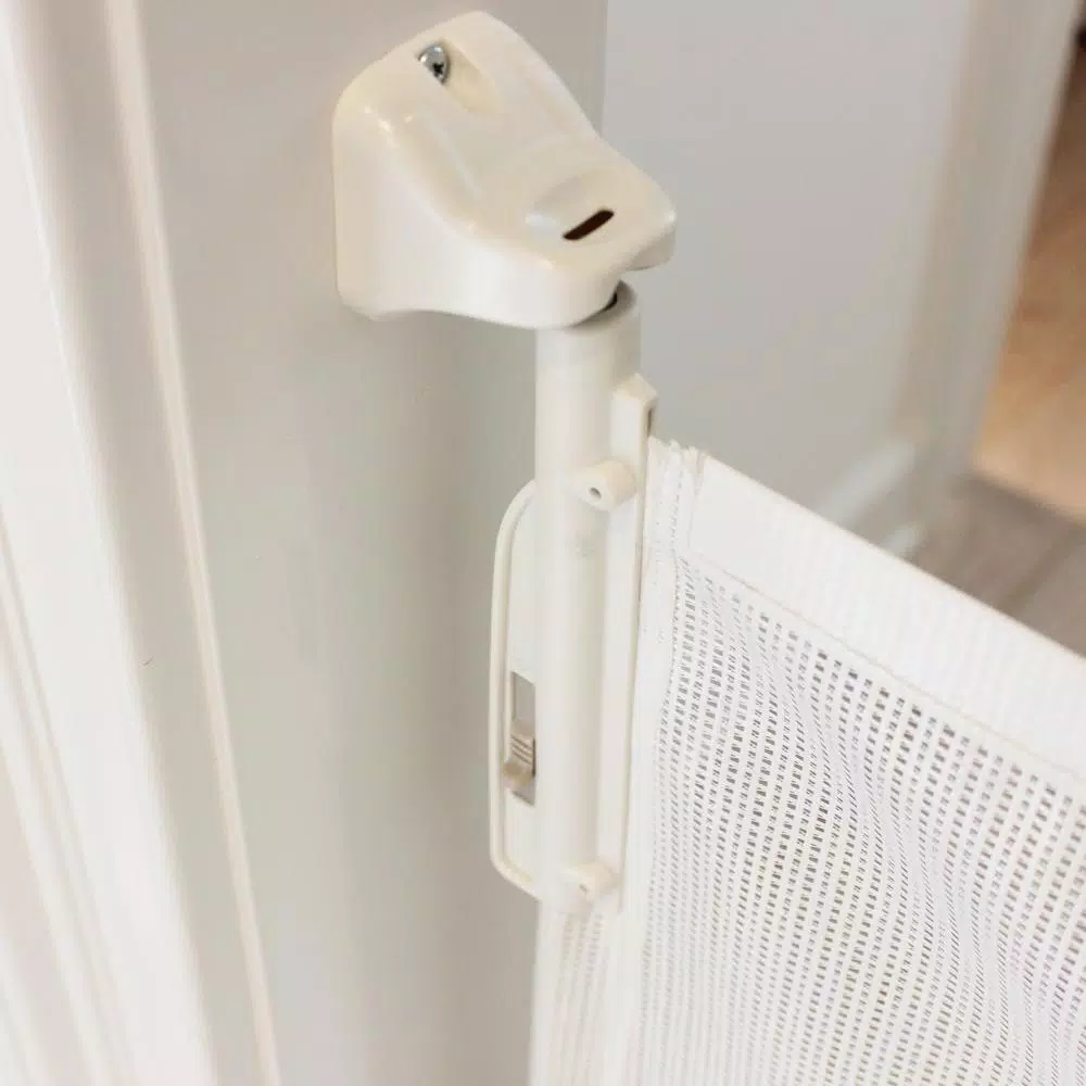 Cardinal Gates 36 in. Retractable Fabric Safety Gate, White
