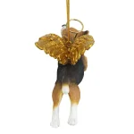 Design Toscano Beagle Dog Angel Christmas Ornament - Hand Painted Resin Memorial thumbnail 4
