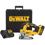DEWALT 20V MAX XR Brushless Cordless Jigsaw Kit with 5.0Ah Battery and Charger thumbnail 1