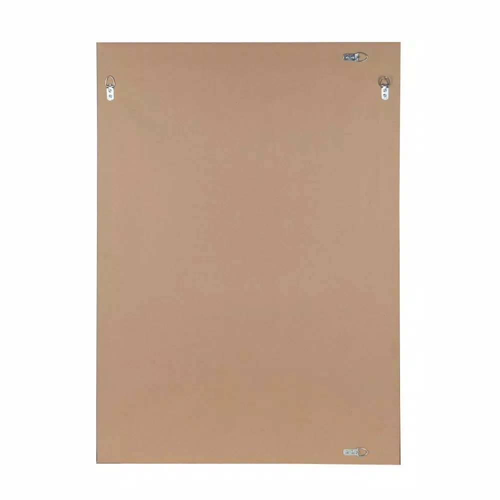 Kate and Laurel Whitley Large Rectangular Bronze Beveled Glass Contemporary Accent Mirror