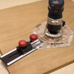 Milescraft Small Circle Compass Router Jig with TurnLock Base Plate thumbnail 2