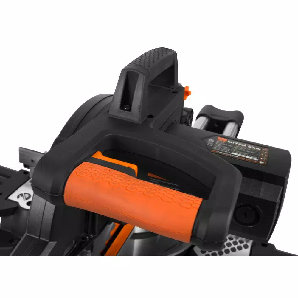 WEN 10 in. 15 Amp Single Bevel Sliding Compound Miter Saw with Laser Guide