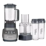 Cuisinart Velocity Ultra Trio 3-in-1 Blender and Food Processor with Travel Cups, Gunmetal Gray thumbnail 1