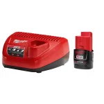Milwaukee M12 12V Lithium-Ion Cordless 1/4 in. Hex Impact and Copper Tubing Cutter Combo Kit thumbnail 7