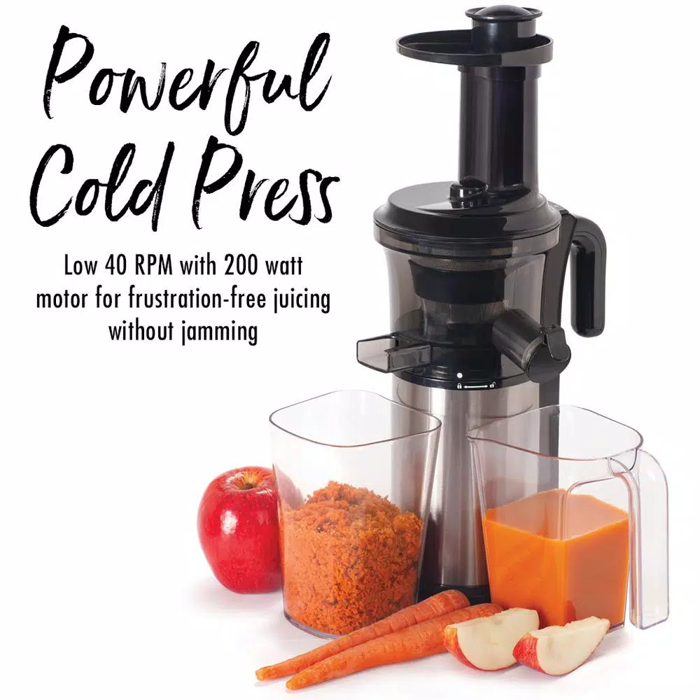 Tribest Shine Kitchen Co. SJV-107 Vertical Juicer, Stainless Steel, 200W