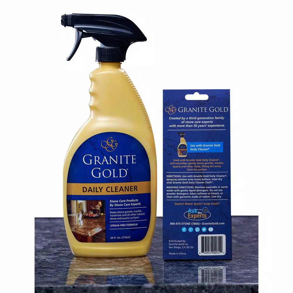 Granite Gold Daily Cleaner Microfiber Cloths, 12 x 12 in, 3-Pack